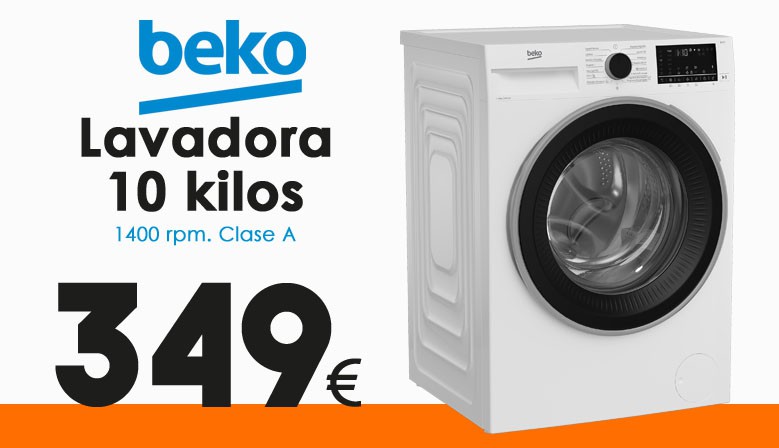lavadora BEKO 10 KILOS